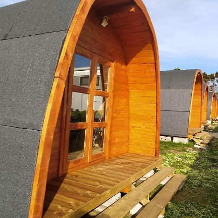 Bungalow 3 Personas - Camping Playa De Tapia Tapia De Casariego Exteriör bild